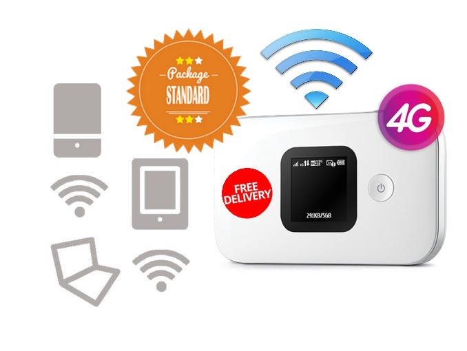 4G POCKET WIFI - STANDARD