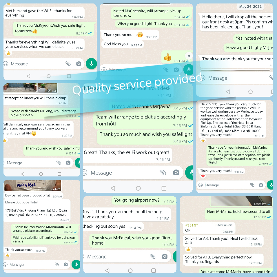 Our service in Vietnam